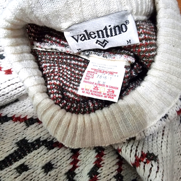Stunning Vintage Mens Valentino Sweater - Picture 7 of 8
